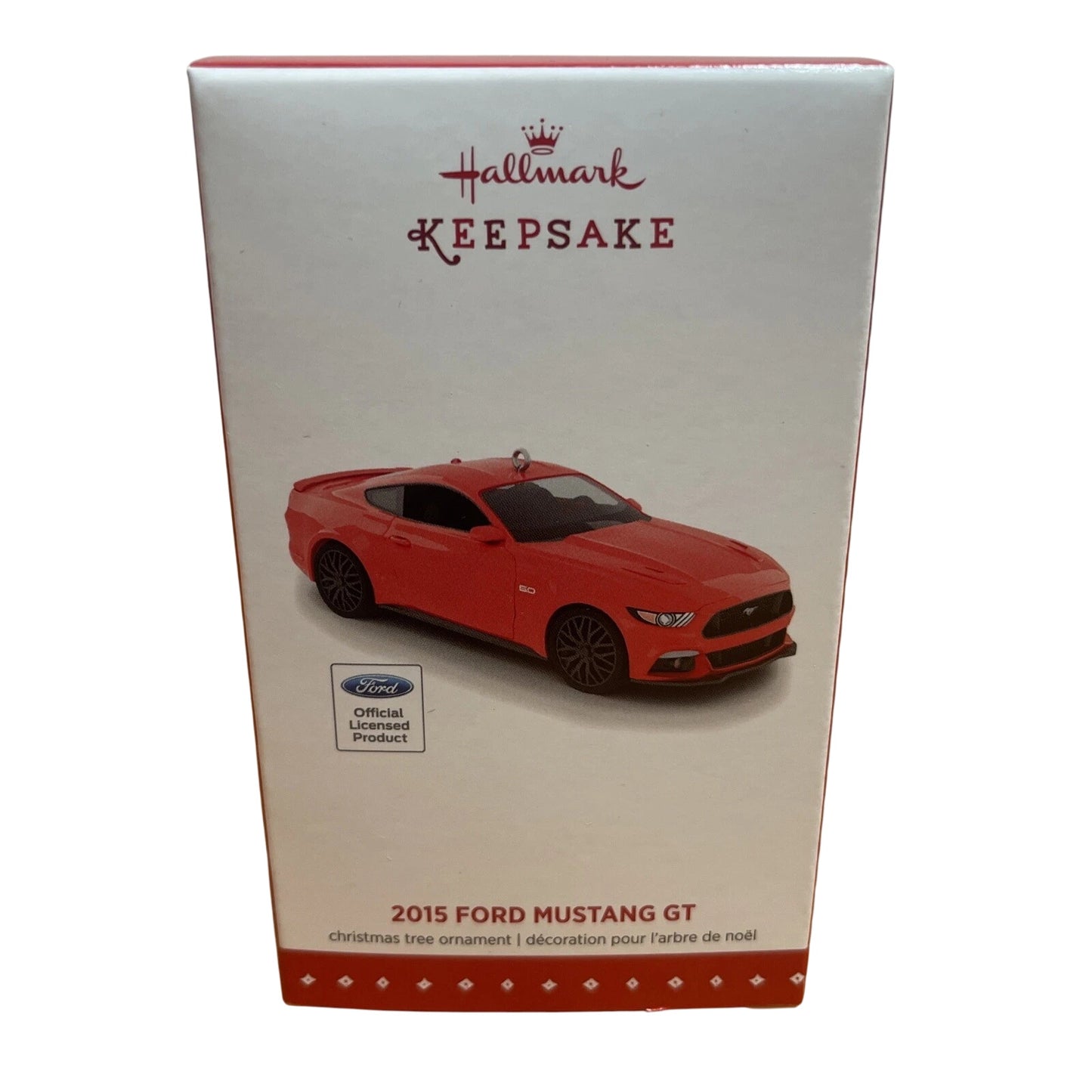2015 Ford Mustang GT Hallmark Ornament (Classic American Cars) QXI2559