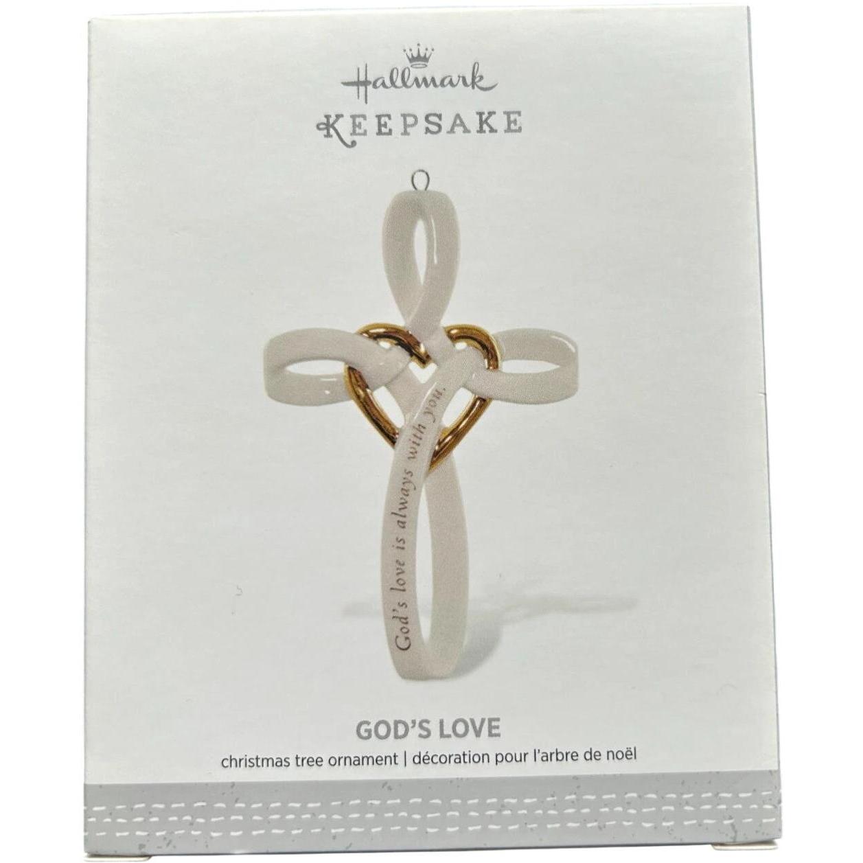 2015 God's Love Hallmark Ornament (Cross) QHX1079