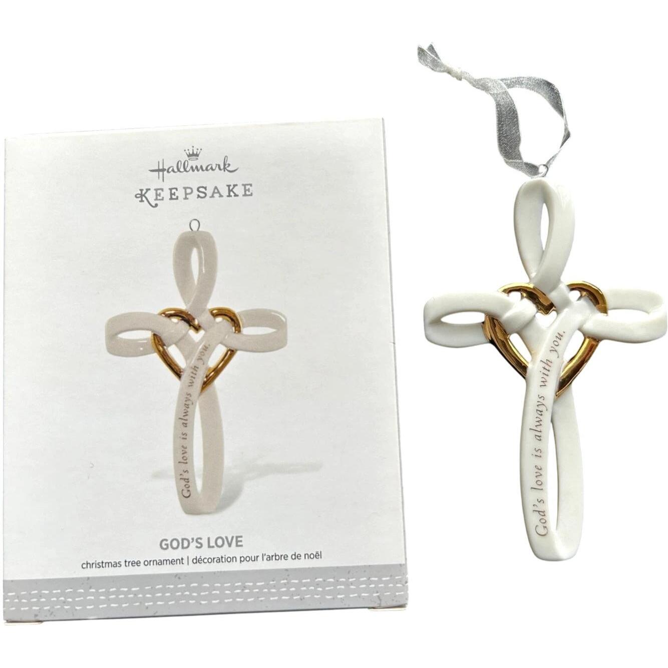 2015 God's Love Hallmark Ornament (Cross) QHX1079