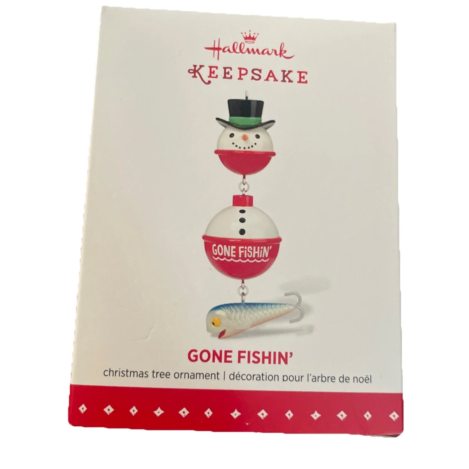 2015 Gone Fishin' Hallmark Ornament (Fishing) QGO1659
