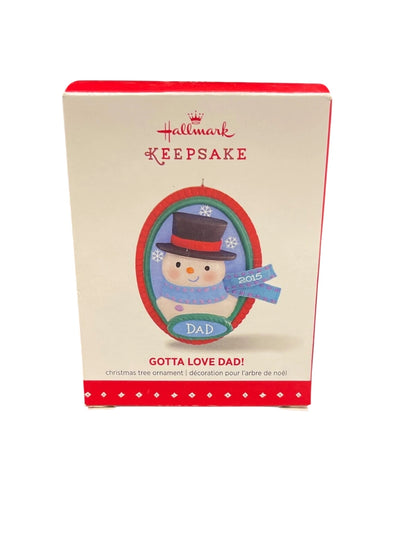 2015 Gotta Love Dad! Hallmark Ornament (Dad) QGO1219