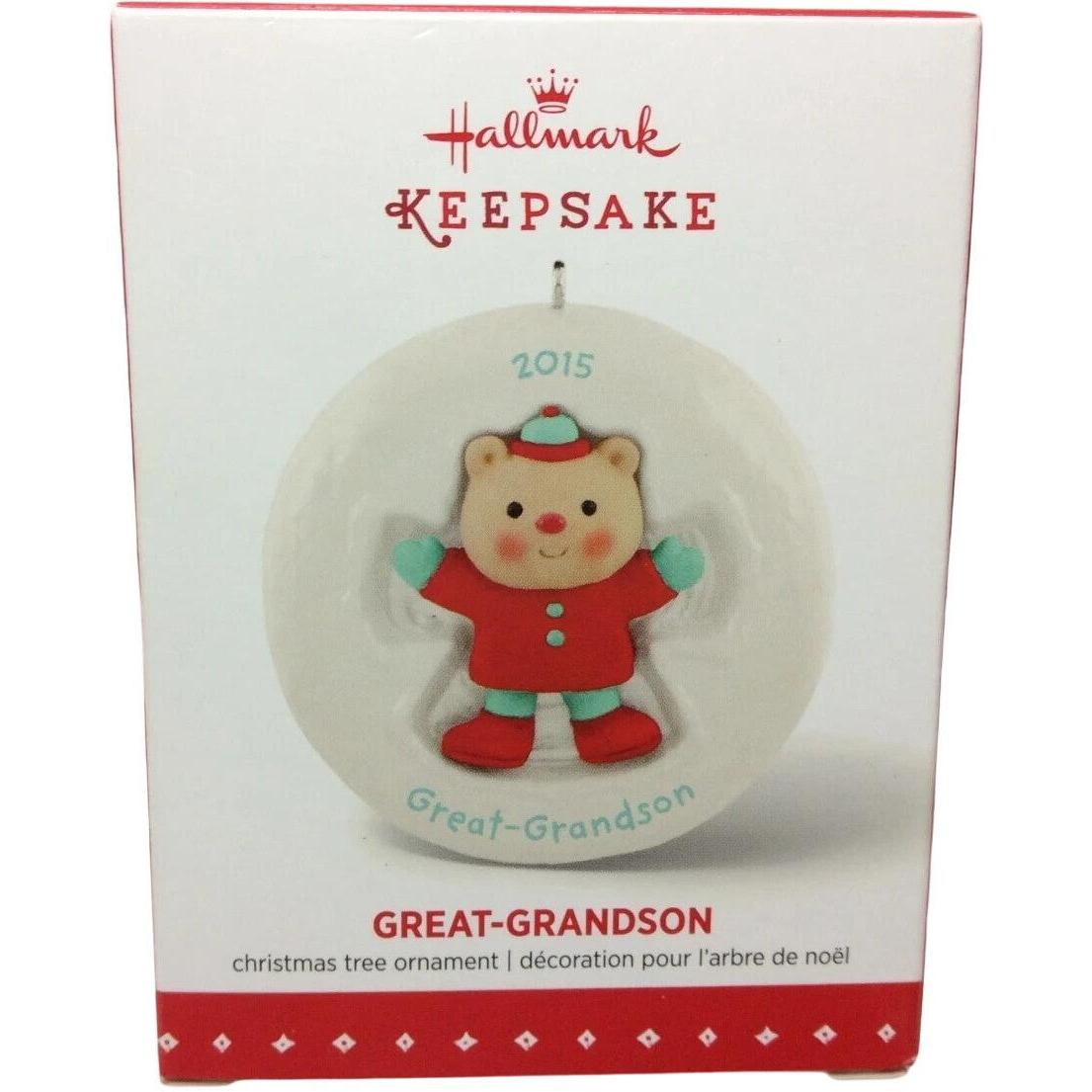 2015 Great-GrandSon Hallmark Ornament (Family) QGO1287