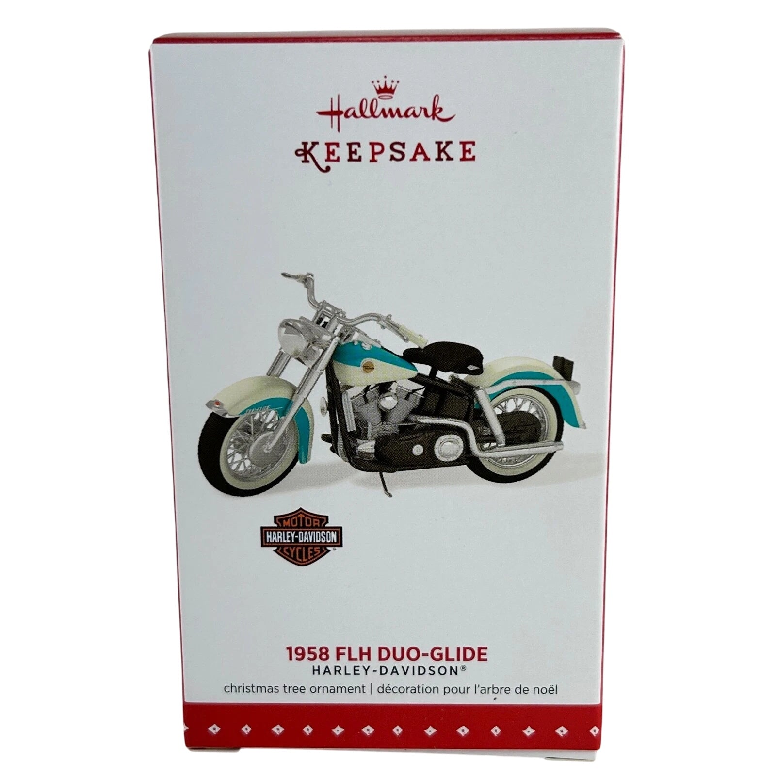 2015 Hallmark Ornament (1958) FLH Duo-Glide Hallmark Ornament (Harley-Davidson) QXI2549