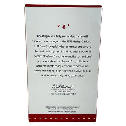 2015 Hallmark Ornament (1958) FLH Duo-Glide Hallmark Ornament (Harley-Davidson) QXI2549