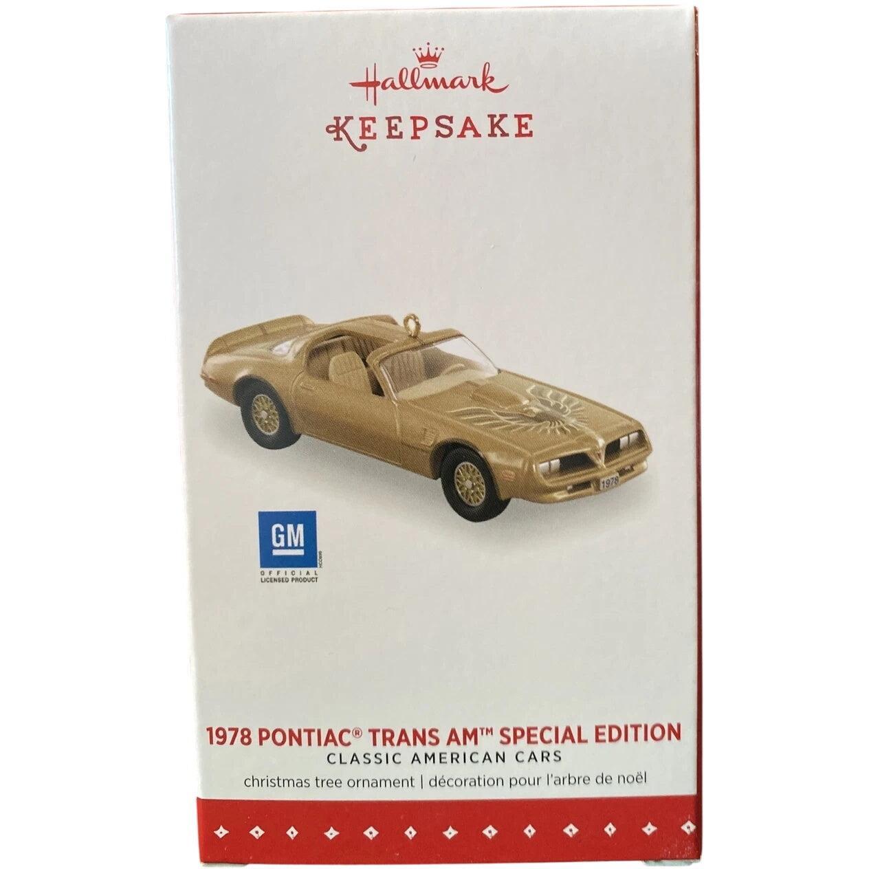 2015 (1978) Pontiac Trans AM Special Edition Hallmark Ornament (Classic American Cars) QXE3777