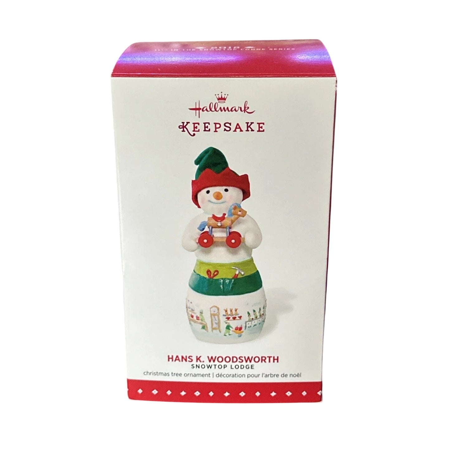 2015 Hans K. Woodsworth Hallmark Ornament (Snowtop Lodge) QX9069