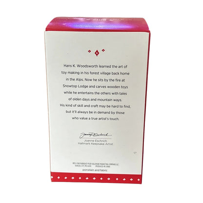 2015 Hans K. Woodsworth Hallmark Ornament (Snowtop Lodge) QX9069