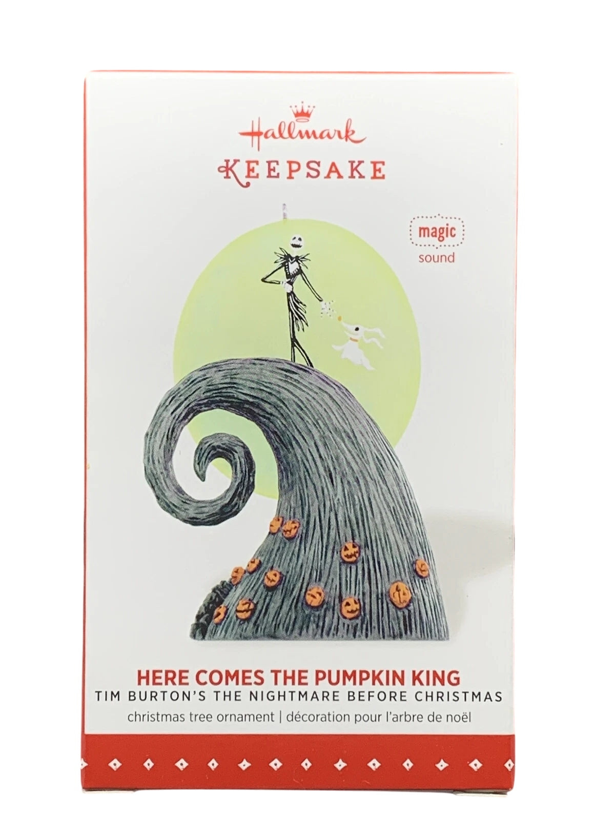 2015 Here Comes The Pumpkin King Hallmark Ornament (Tim Burton's The Nightmare Before Christmas) QXD6027