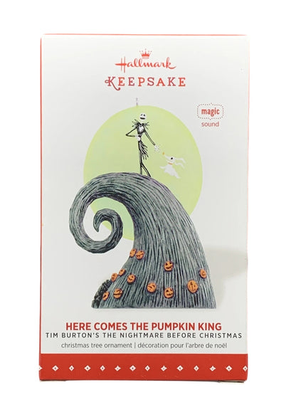 2015 Here Comes The Pumpkin King Hallmark Ornament (Tim Burton's The Nightmare Before Christmas) QXD6027
