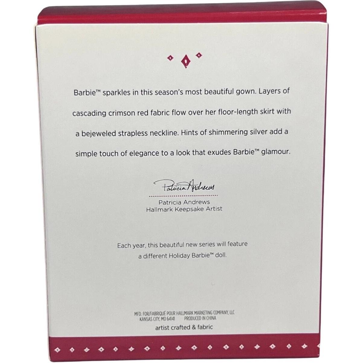 2015 Holiday Barbie Hallmark Ornament (Holiday Barbie) QX9277