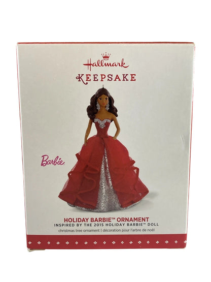 2015 Holiday Barbie Hallmark Ornament (Holiday Barbie) QXI2779