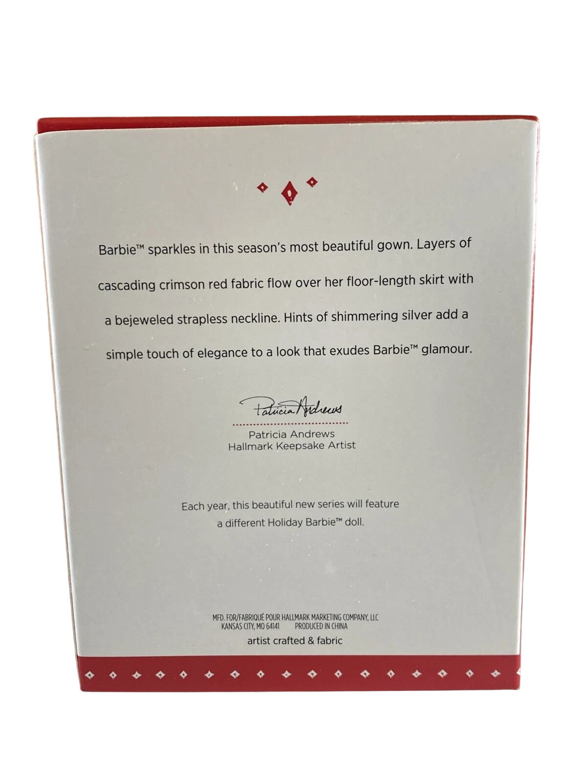 2015 Holiday Barbie Hallmark Ornament (Holiday Barbie) QXI2779