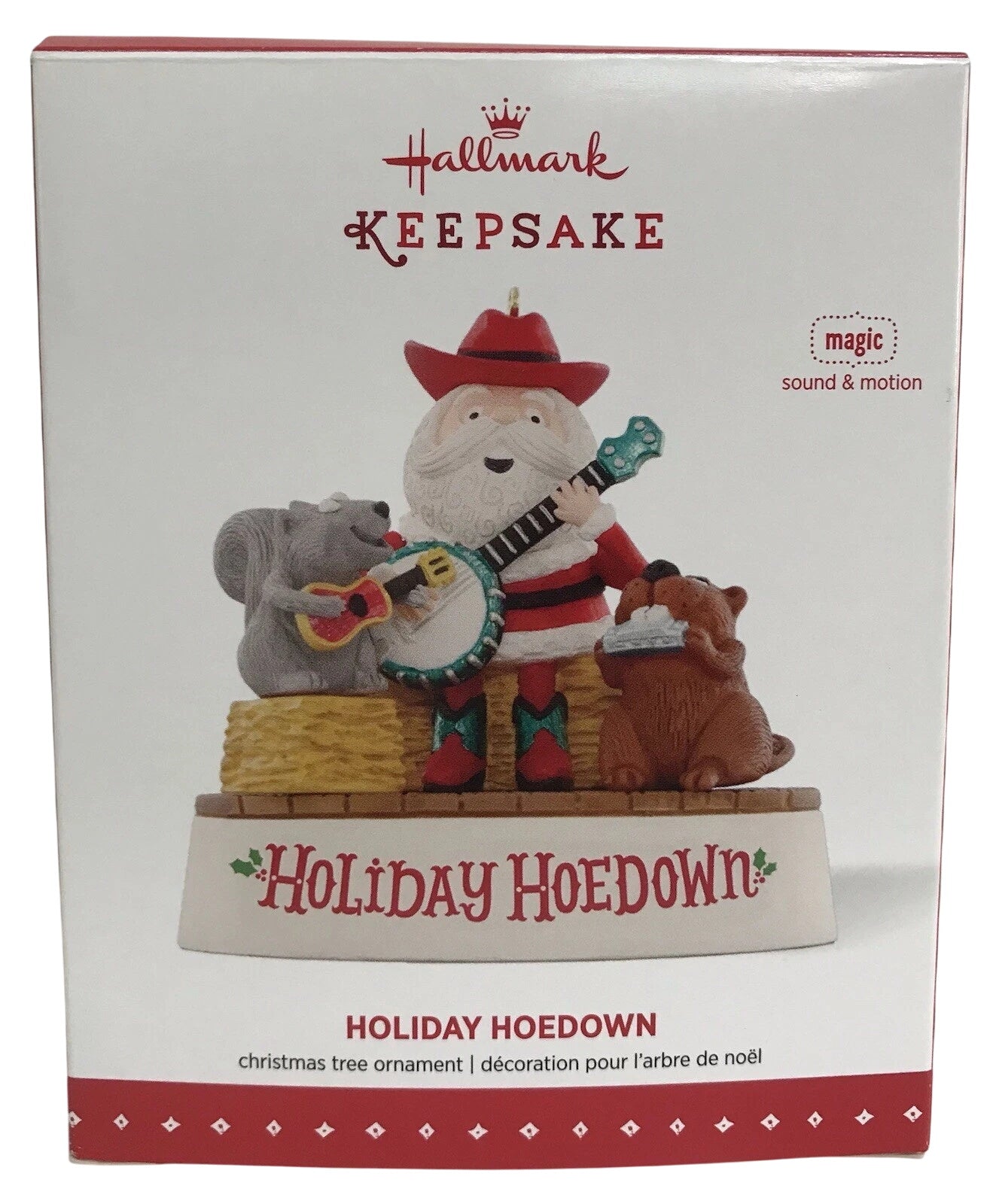 2015 Holiday Hoedown Hallmark Ornament (Santa Claus) QGO1337