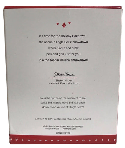 2015 Holiday Hoedown Hallmark Ornament (Santa Claus) QGO1337