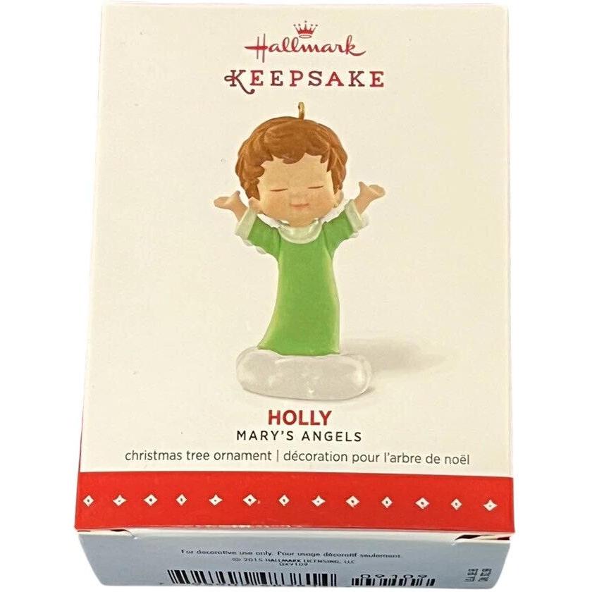 2015 Holly Hallmark Ornament (Mary's Angel) QX9109