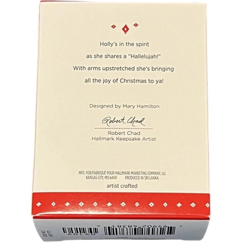 2015 Holly Hallmark Ornament (Mary's Angel) QX9109