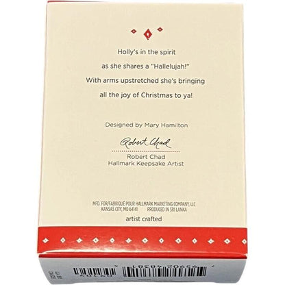 2015 Holly Hallmark Ornament (Mary's Angel) QX9109