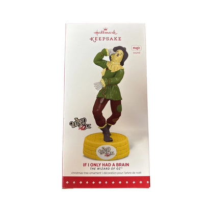 2015 If I Only Had a Brain Hallmark Ornament (The Wizard of Oz) QXI2117
