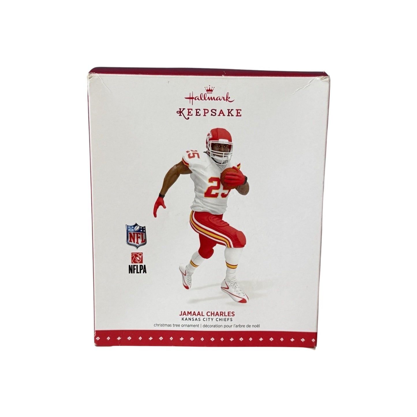 2015 Jamaal Charles Hallmark Ornament (Football Legends) QXI2709