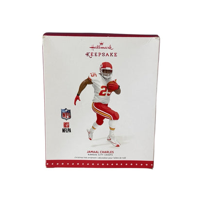 2015 Jamaal Charles Hallmark Ornament (Football Legends) QXI2709