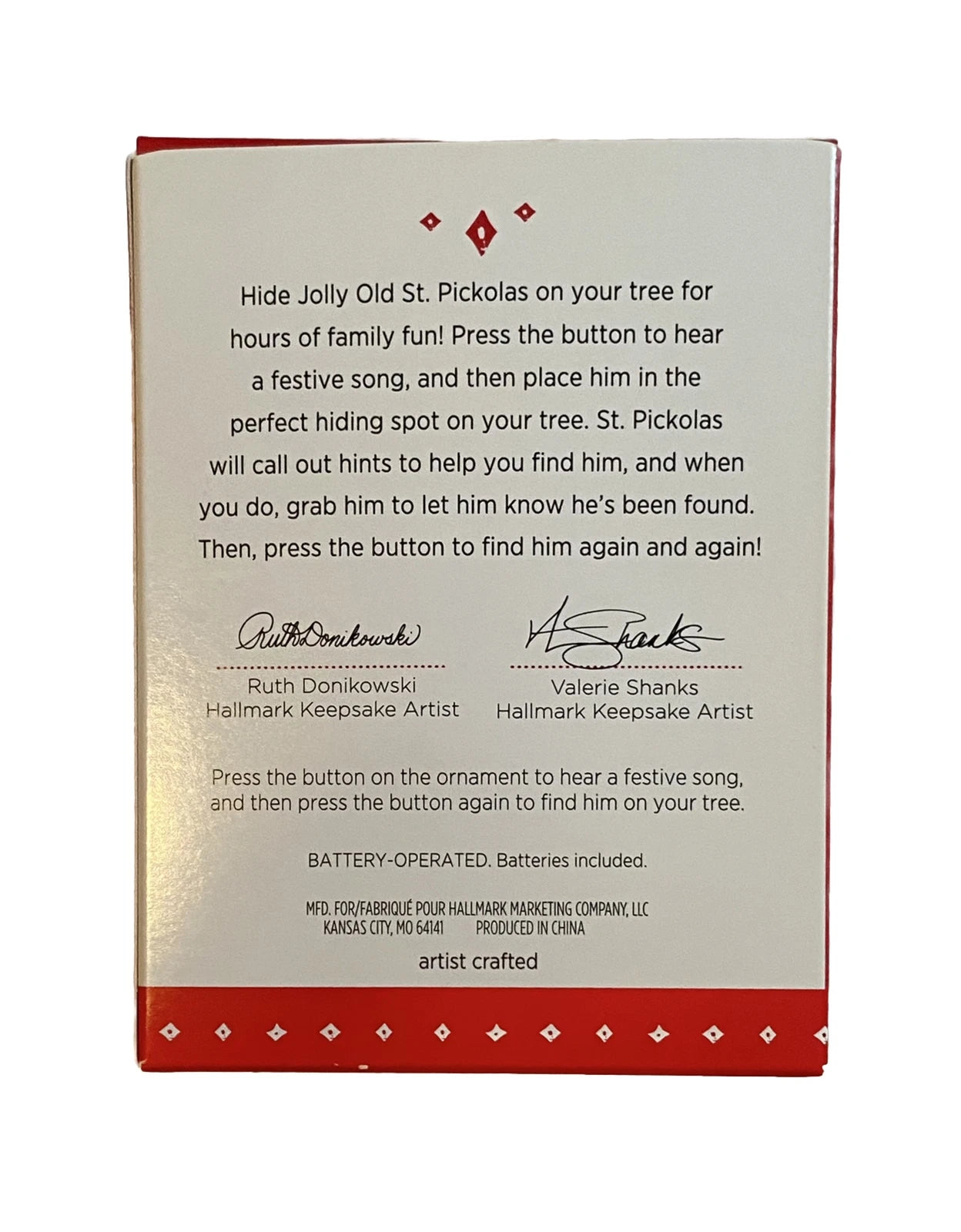 2015 Jolly Old St. Pickolas Hallmark Ornament (Pickolas) QGO1437