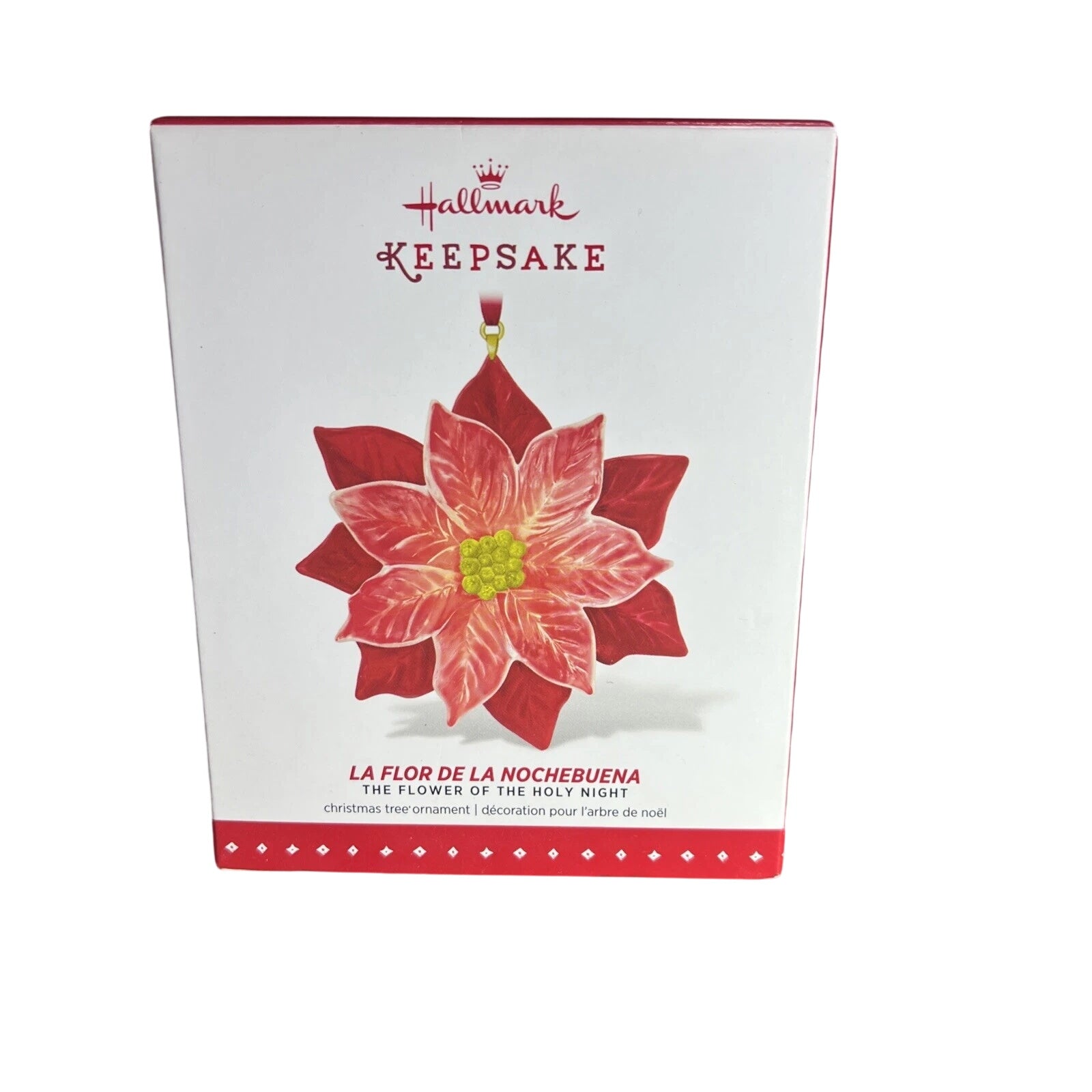 2015 La Flor De La Nochebuena - The FLower of the Holy Night Hallmark Ornament (Flowers) QSM7777