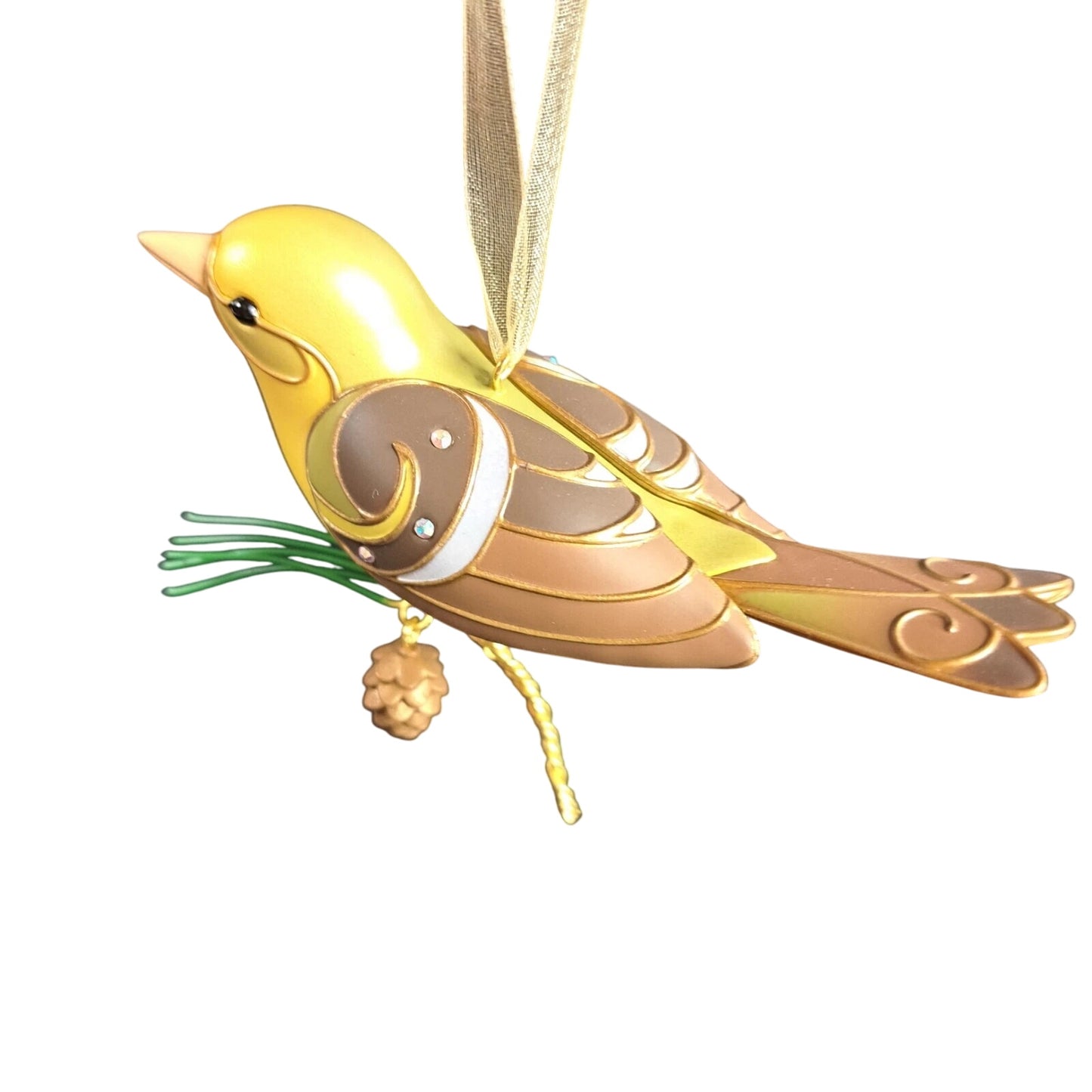 2015 Lady Wester Tanager Hallmark Ornament (Beauty of Birds) QXE3759