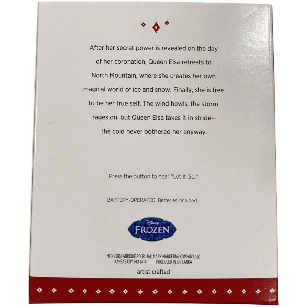 2015 Let It Go Hallmark Ornament (Frozen) QXD6147