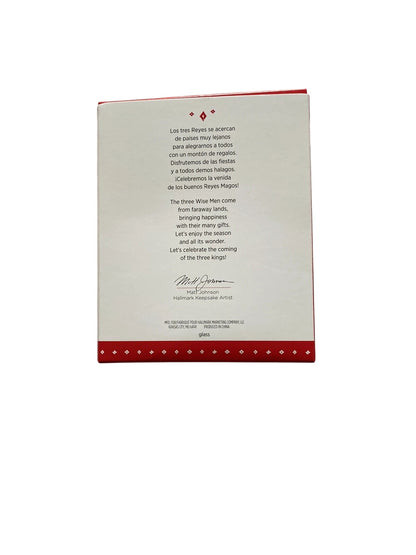 2015 Los Tres Reyes Magos - The Three Kings Hallmark Ornament (Nativity) QSM7779