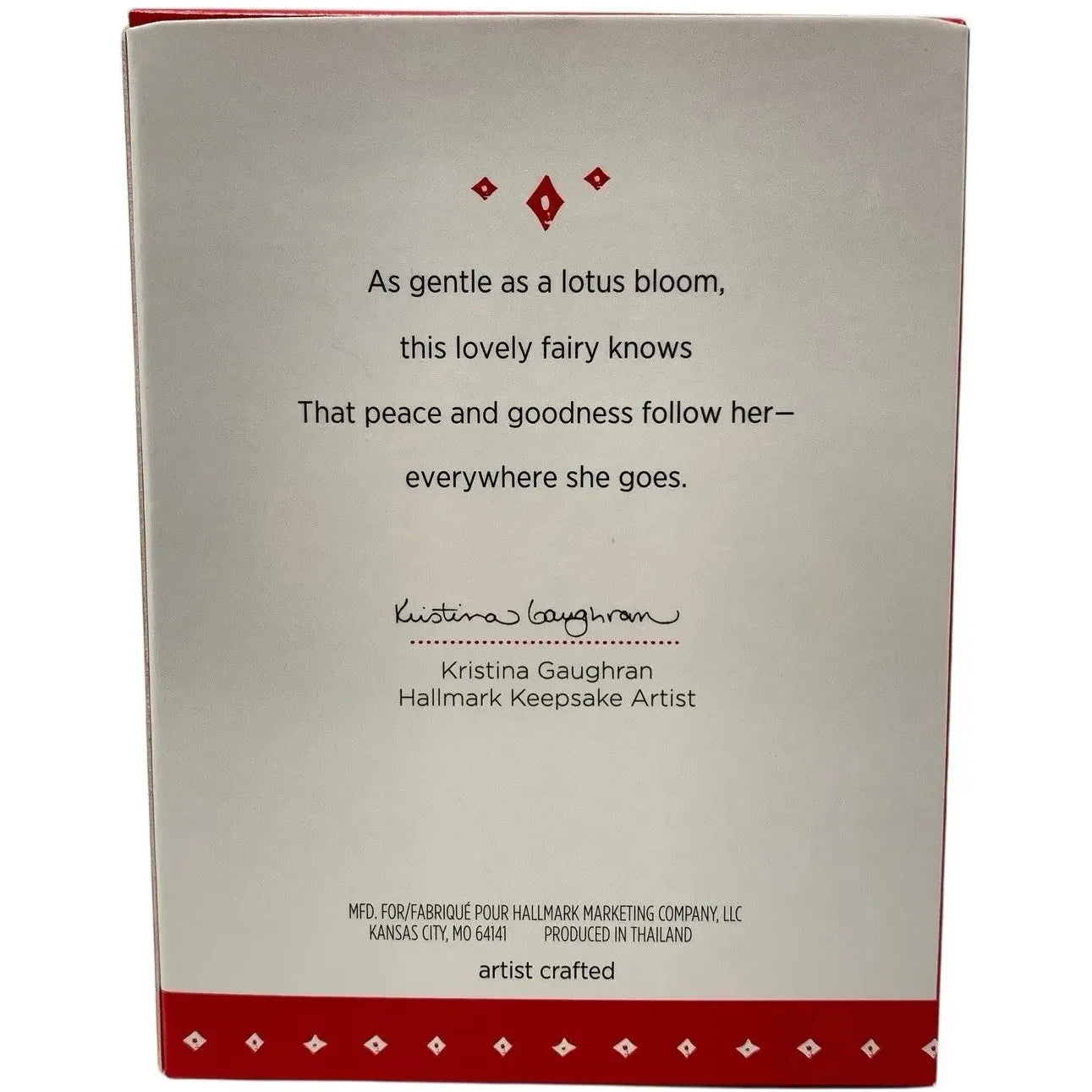 2015 Lotus Fairy Hallmark Ornament (Fairy Messengers) QX9217