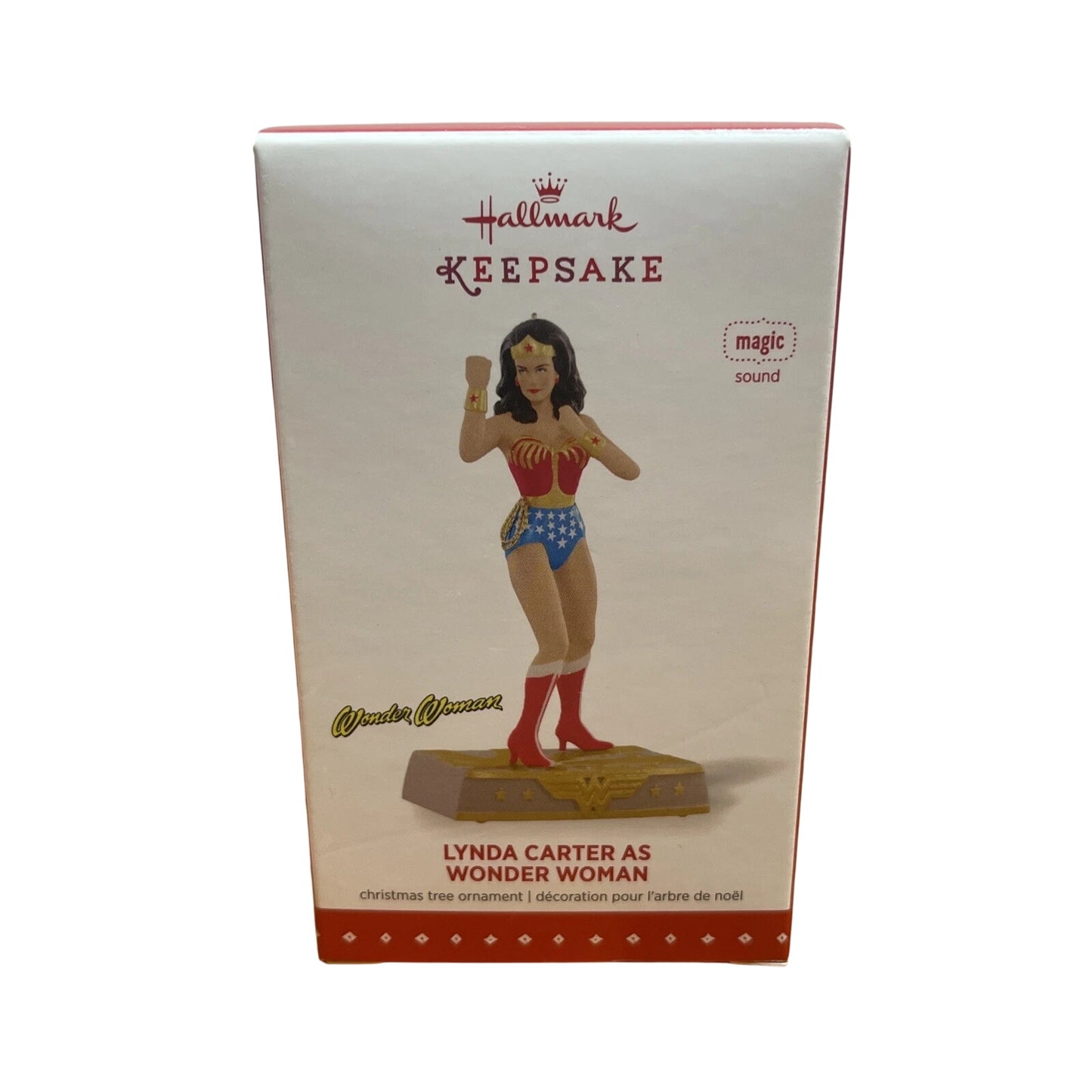2015 Lynda Carter as Wonder Woman Hallmark Ornament (Super Heroes) QXI2483