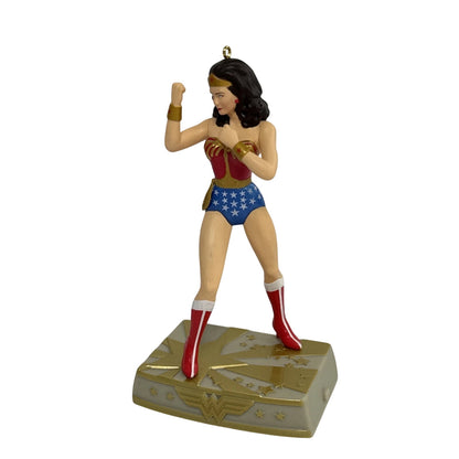 2015 Lynda Carter as Wonder Woman Hallmark Ornament (Super Heroes) QXI2483
