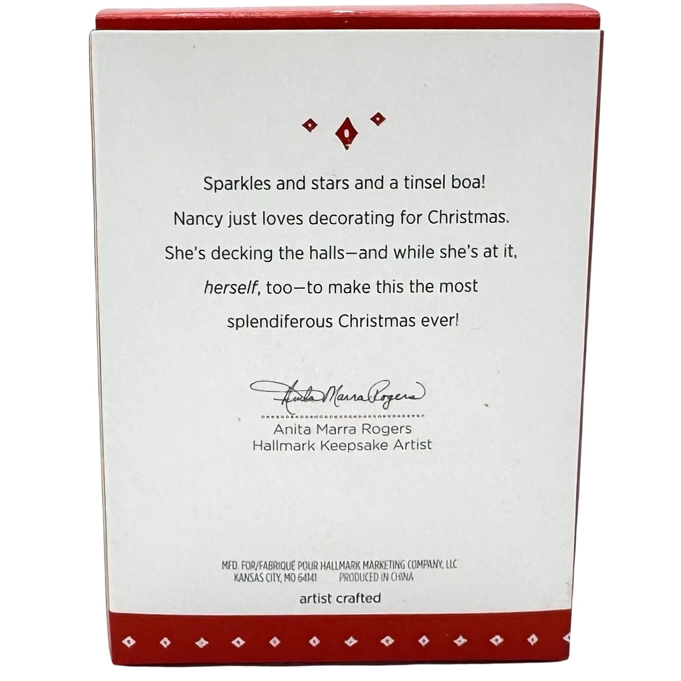 2015 Merry Fancy Christmas! Hallmark Ornament (Fancy Nancy) QXI2677