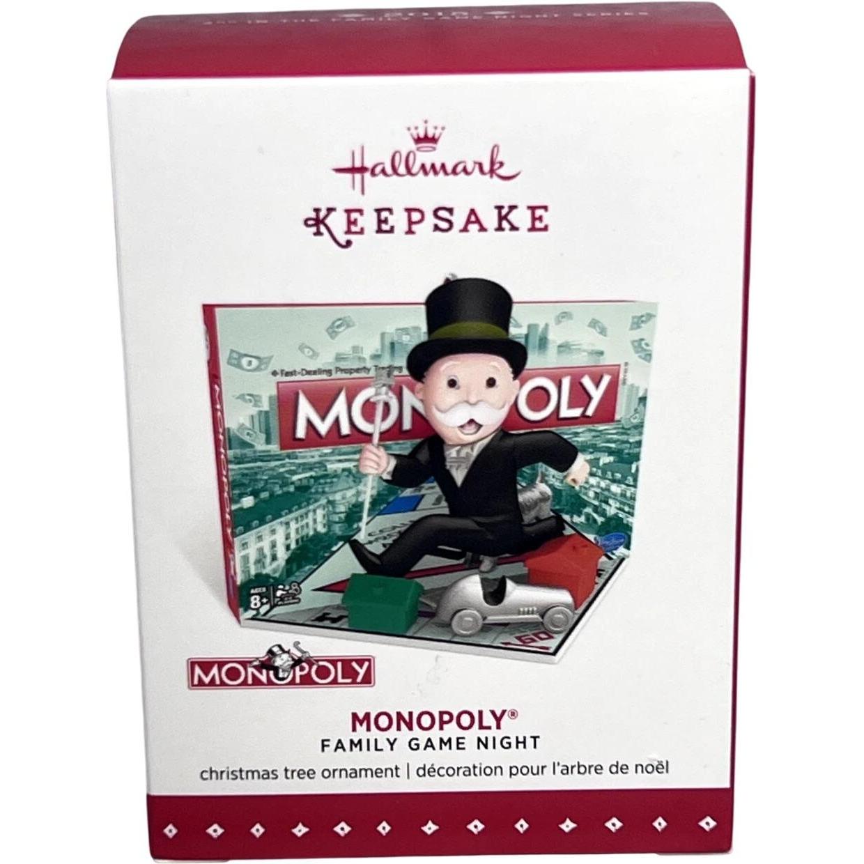 2015 Monopoly Hallmark Ornament (Family Game Night) QX9247