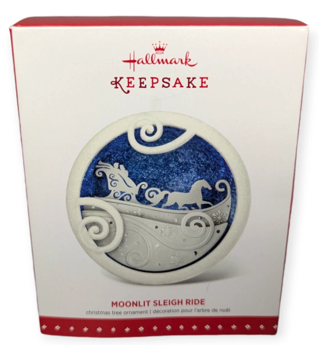 2015 Moonlit Sleigh Ride Hallmark Ornament (Santa Claus) QGO1599