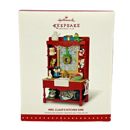 2015 Mrs. Claus's Kitchen Sink Hallmark Ornament (Mrs. Claus) QXC5139