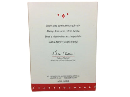 2015 Niece Hallmark Ornament (Chipmunk & Squirrel) QG01299