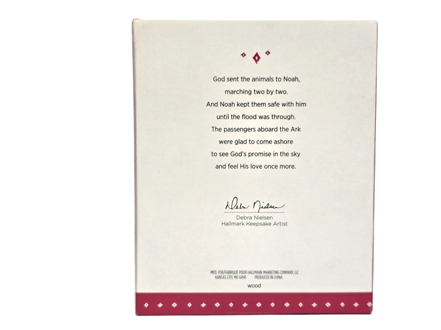 2015 Noah's Ark Hallmark Ornament (Noah's Ark) QGO1489