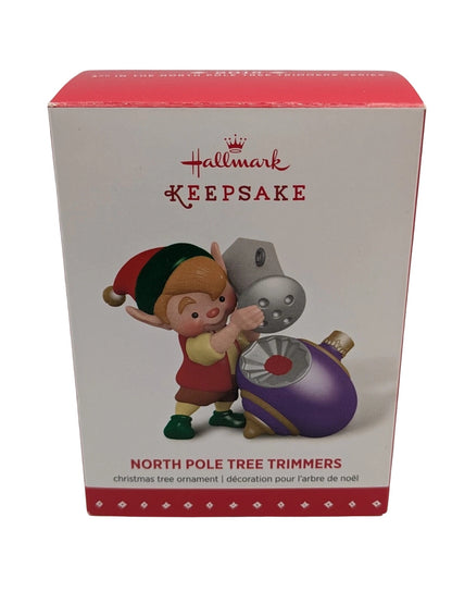 2015 North Pole Tree Trimmers Hallmark Ornament (North Pole) QCX9097