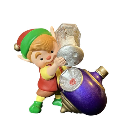 2015 North Pole Tree Trimmers Hallmark Ornament (North Pole Tree Trimmers) QX9097