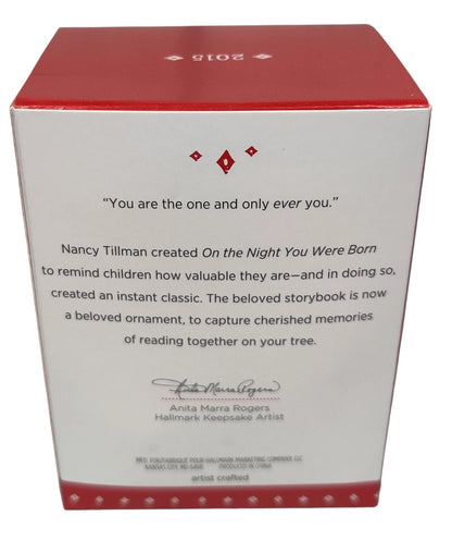 2015 On the Night You Were Born Hallmark Ornament (Book Ornament) QXI2687