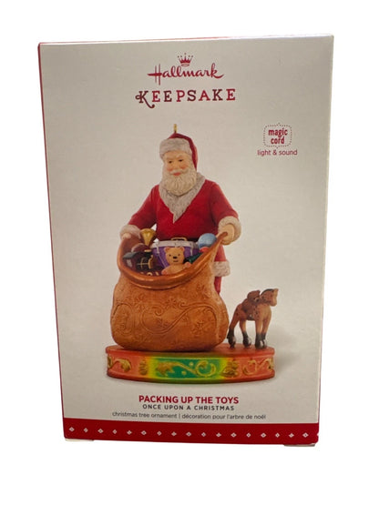 2015 Packing Up the Toys Hallmark Ornament (Once Upon a Christmas) QX9089