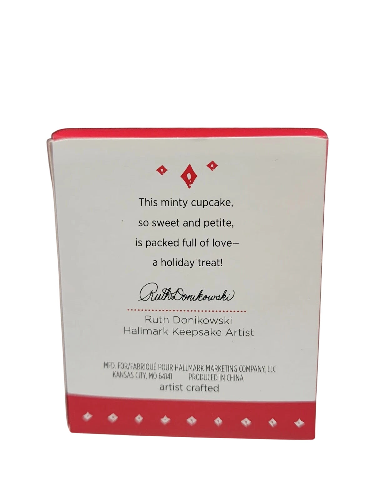 2015 Petite Treat Hallmark Ornament (Cupcake) QXC5247