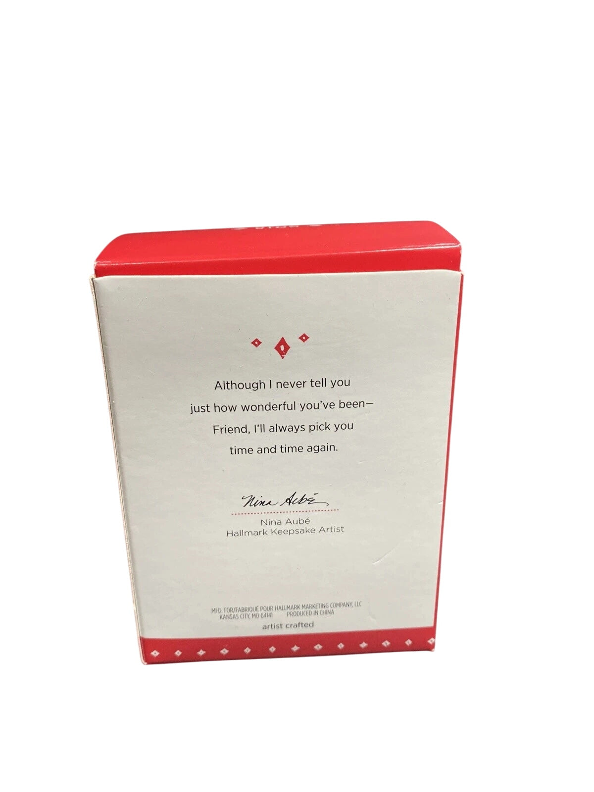 2015 Pick You Again, Friend Hallmark Ornament (Strawberry) QGO1259