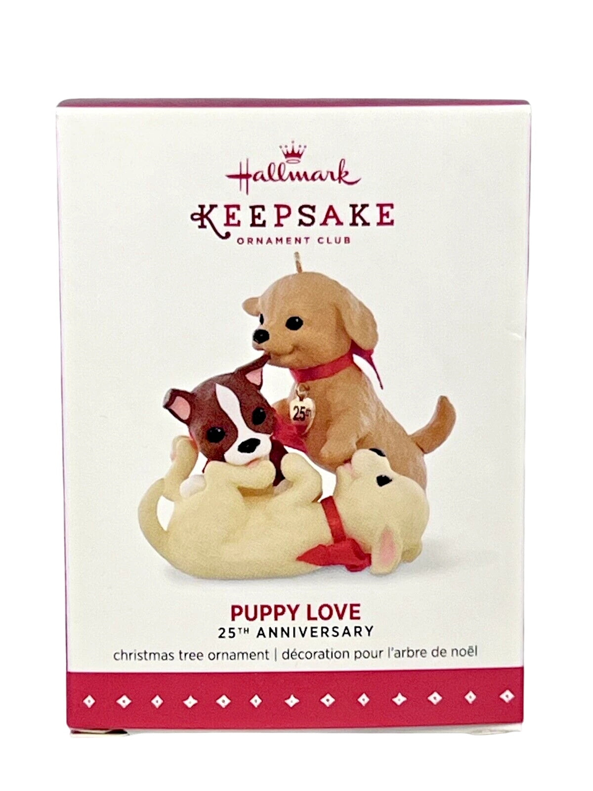 2015 Puppy Love 25th Anniversary Hallmark Ornament (Puppy Love) QXC5109