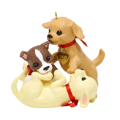 2015 Puppy Love 25th Anniversary Hallmark Ornament (Puppy Love) QXC5109