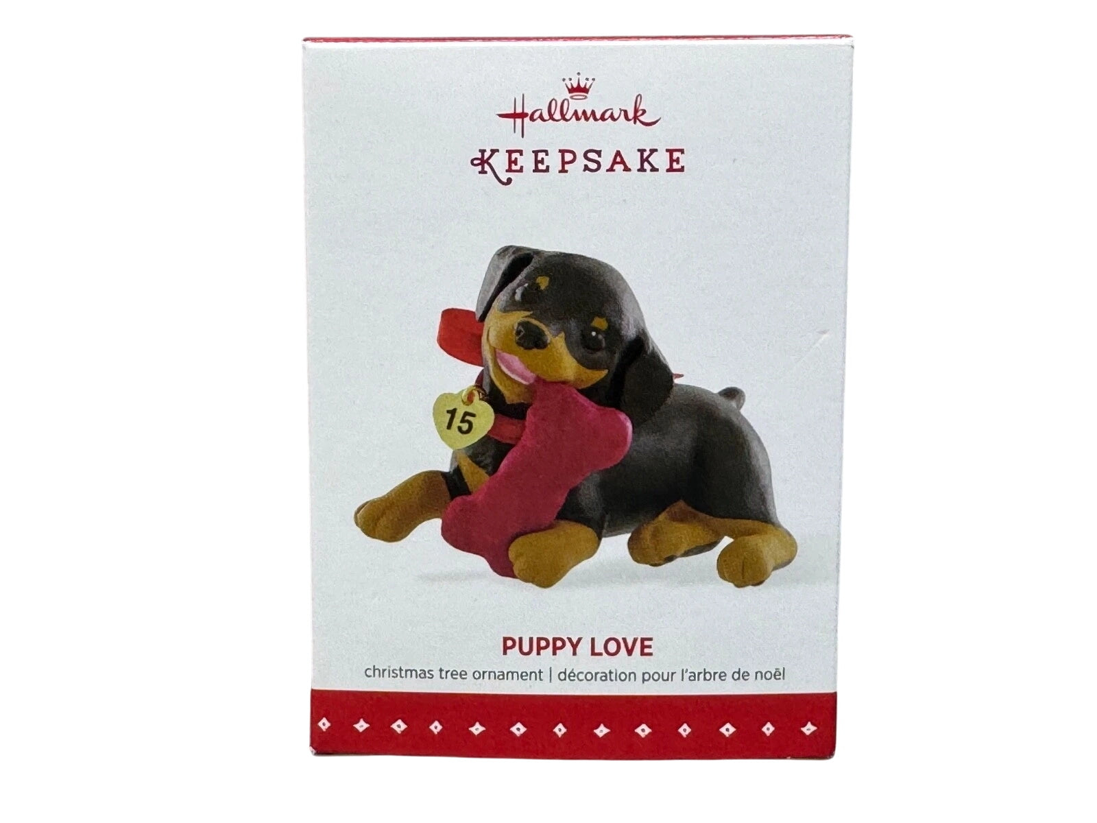 2015 Puppy Love Hallmark Ornament (Puppy Love) QX9129