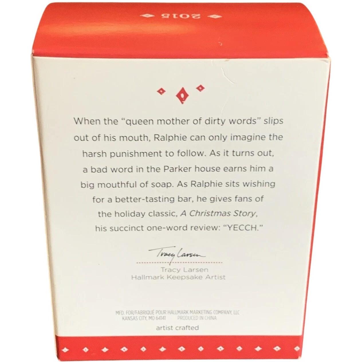 2015 Ralphie Cleans Up Hallmark Ornament (A Christmas Story) QXI2267