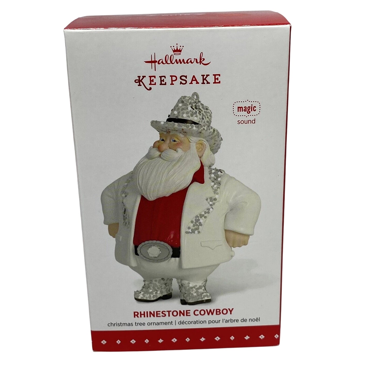 2015 Rhinestone Cowboy Hallmark Ornament (Santa Claus) QGO1009