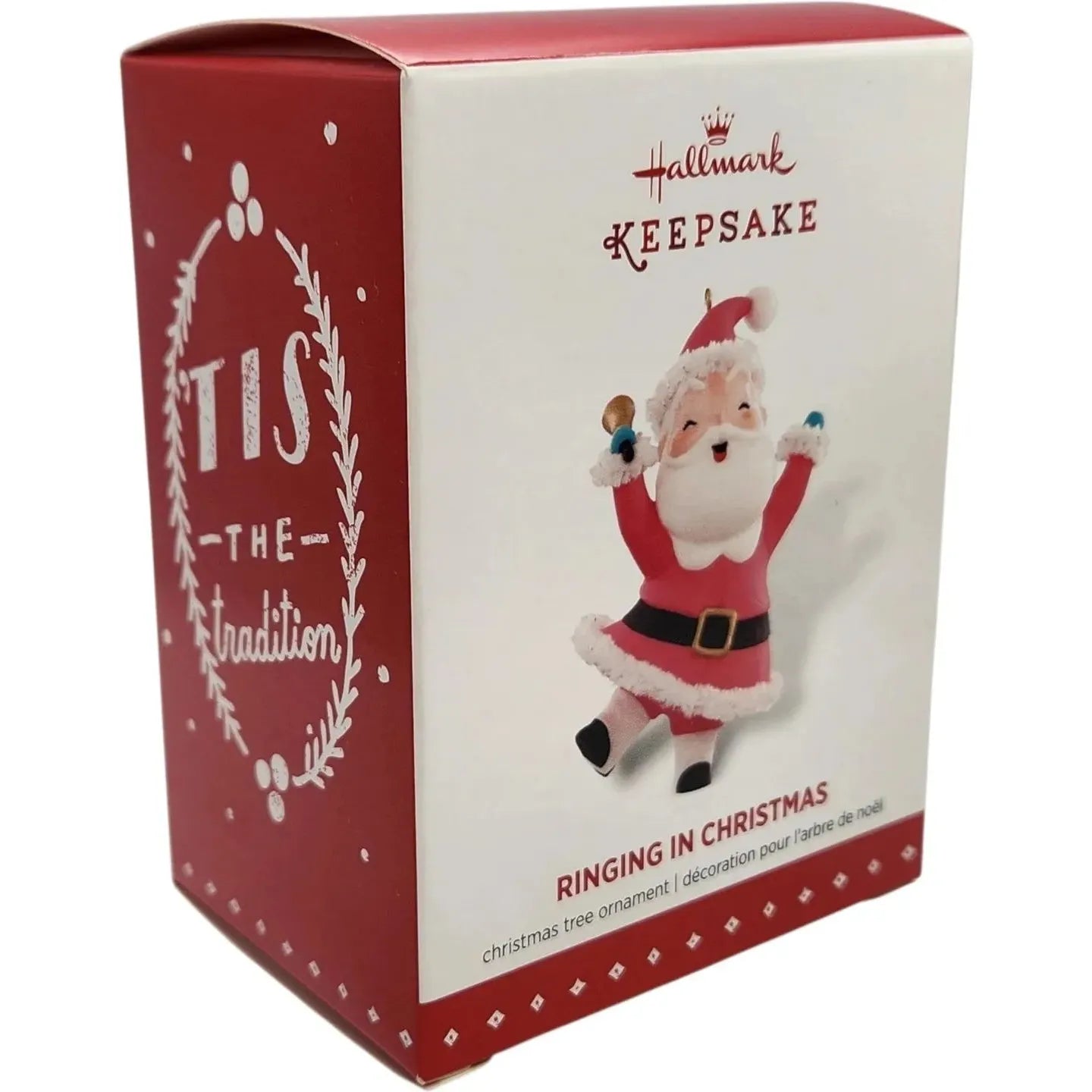 2015 Ringing in Christmas Hallmark Ornament (Santa Claus) QGO1539